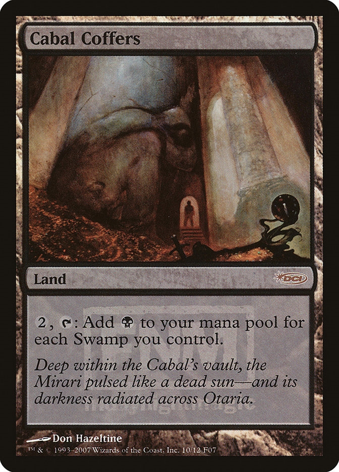 Cabal Coffers Friday Night Magic Promos